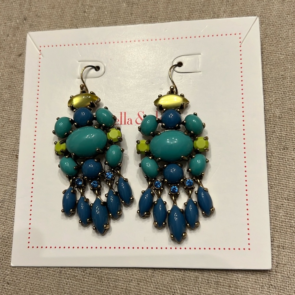 Stella & Dot Aviva Chandelier earrings